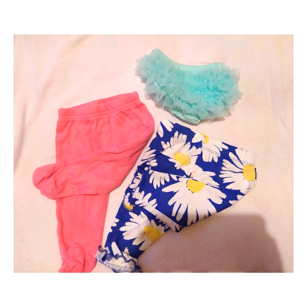 🔥3pcs Baby girl pants